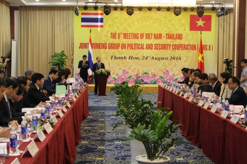 越泰政治安全合作联合工作组第八次会议（图片来源：越通社）