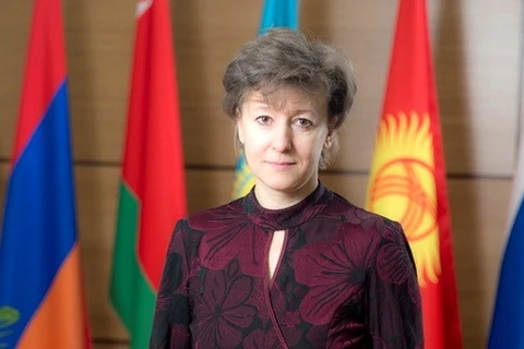 欧亚经济委员会贸易部长维罗妮卡·尼基申娜（图片来源于《人民报》）