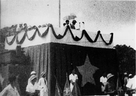 巴亭广场——胡主席宣读独立宣言的地方（图片来源于《越南之声广播电台》） 