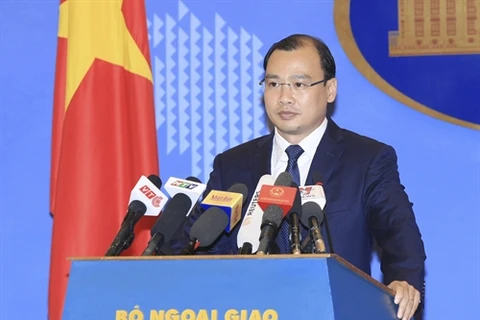 越南外交部发言人黎海平（图片来源：越通社） 