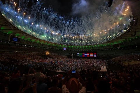 第十五届残奥会闭幕式（图片来源：Telegraph） 