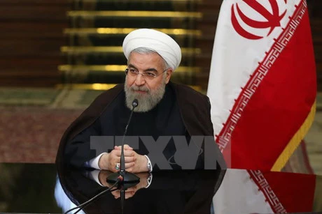 伊朗伊斯兰共和国总统哈桑·鲁哈尼（图片来源：法国新闻社）