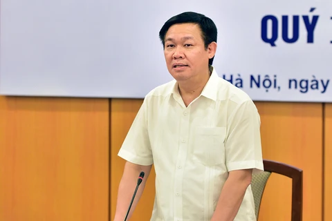 王廷惠副总在会议上发表讲话（图片来源：http://baochinhphu.vn/）