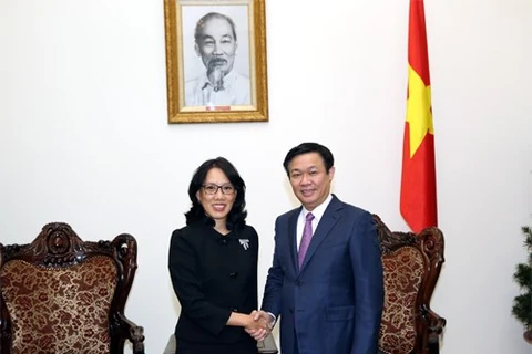 越南政府副总理王廷惠会见泰国中央集团(Central Group)董事长兼法定代表人Jariya Chirathivat。