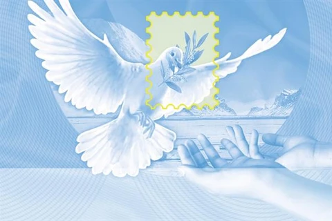 越南邮政总公司设计者阮攸获胜的作品（图片来源于网络）