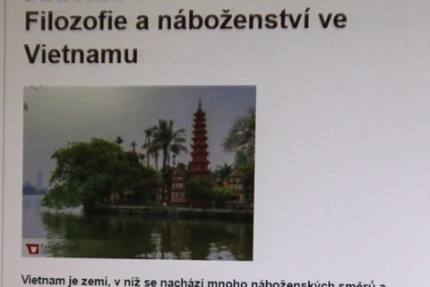 捷克媒体赞美越南宗教政策