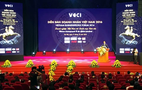 2016年越南企业论坛全景。