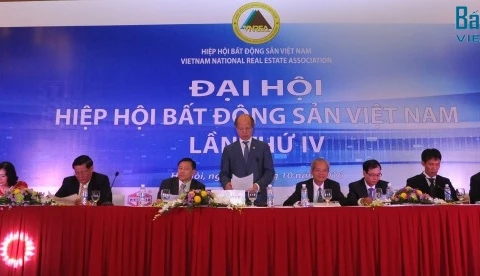 越南房地产协会第四届大会（图片来源：vnrea.vn）