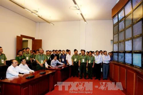 阮春福总理视察ACMECS7、CLMV8系列会议准备工作（图片来源：越通社）