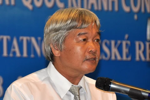 越捷友好协会胡志明市分会主席阮梅。
