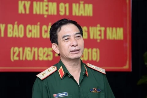 越南国防部副部长潘文江中将（图片来源：qdnd.vn）