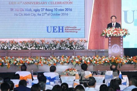 越南国家主席陈大光出席并发表讲话（图片来源：越通社）