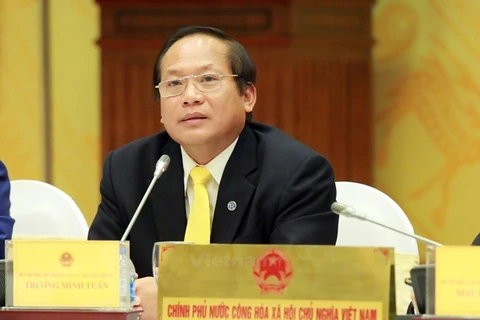 越南信息与传媒部部长张明俊