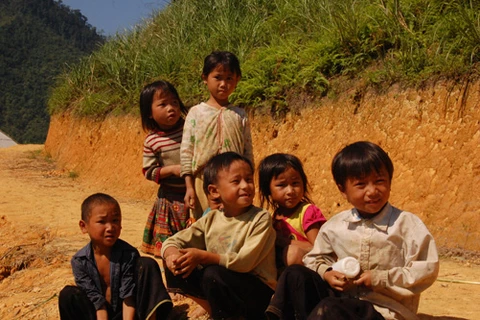 国际组织援助改善越南北部山区儿童营养状况