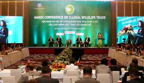 第三次打击野生动植物非法交易国际会议全景（图片来源：因特网）