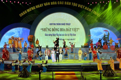 越南各民族文化日精彩开幕。（图片来源：越通社）