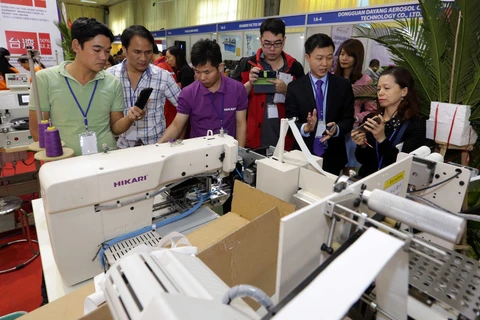 越南国际纺织面料及服装辅料展览会开幕（组图）