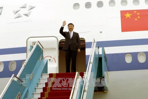 中共中央总书记、国家主席习近平对越南进行国事访问 （组图）