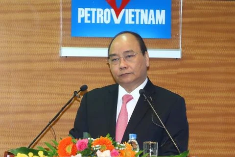 越南政府总理阮春福出席越南油气集团党委书记兼集团董事会主席任命决定公布仪式（组图）