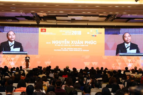 越南政府总理阮春福出席2018年越南经济论坛（组图）