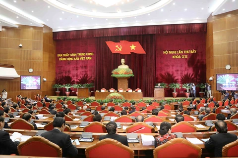 越南共产党第十二届中央委员会第七次全体会议正式落幕（组图）