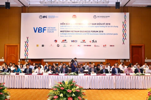 2018年越南企业中期论坛在河内举行（组图）