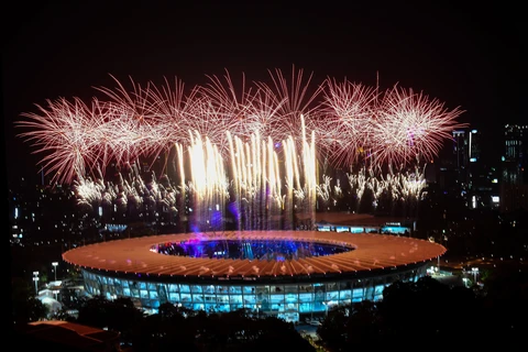 精彩纷呈的2018年雅加达亚运会开幕式（组图） 