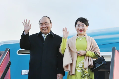 越南政府总理阮春福携夫人对丹麦进行正式访问（组图）