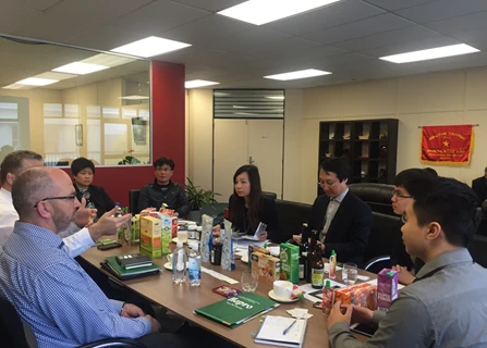 越南河内贸易总公司（Hapro)代表团与新西兰企业举行会议