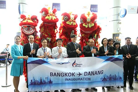 越南岘港市开通至泰国曼谷的直达航线