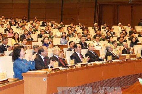 越南14届国会继续在国会发展进程再树新丰碑