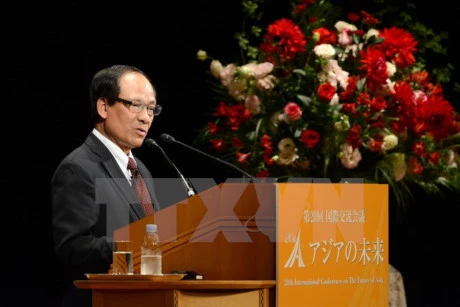 东盟秘书长黎梁明在研讨会上发表讲话