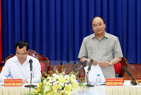 阮春福总理向河南省领导指导工作