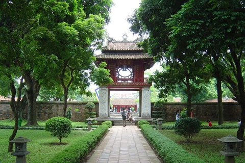 河内文庙-国子监——纪录片中介绍的越南历史遗迹之一