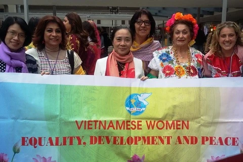 越南妇女代表团