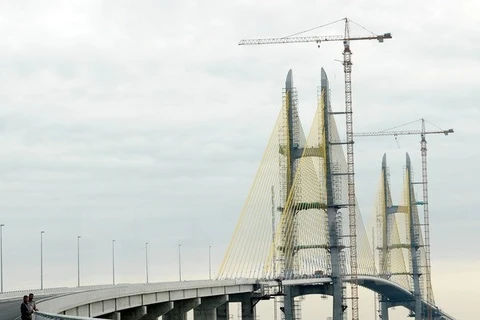 日本援建的横跨湄公河的乃良大桥