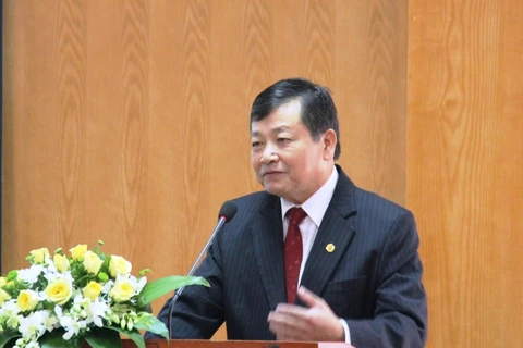 越英友好协会主席黄文勇在签署仪式上发表讲话