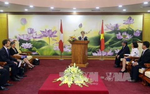 越南瑞士发展合作战略（2017-2020年）发布仪式