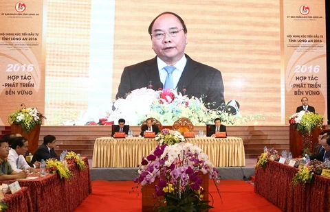 越南政府总理在座谈会上发表讲话