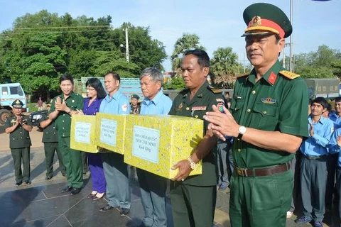 越南志愿军烈士遗骸搜寻归宿仪式