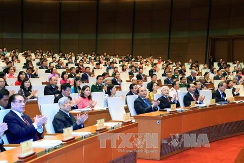 越南第十四届国会第三次会议拉开序幕