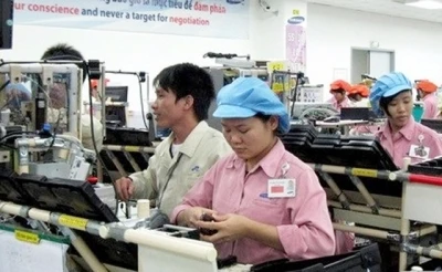 附图：电子零配件是越南对德国出口的主要商品之一。