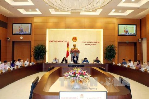 越南国会常委会第41次会议闭幕。（图片来源：越通社）
