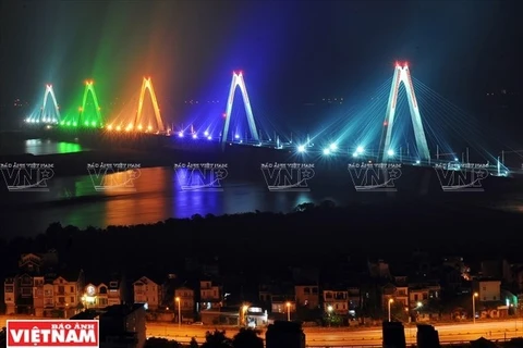 日新桥。（图片来源：越通社《越南画报》）