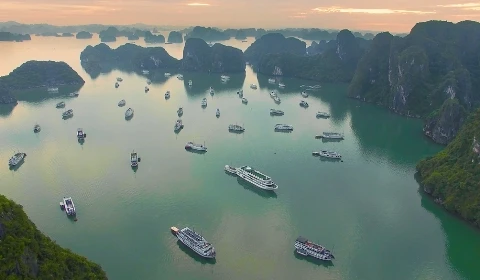 长达30秒的越南旅游宣传片10月20日晚在英国旅游卫视（Travel Channel）上播出（图片来源：vnexpress.net）