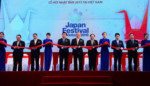 题为“精彩日本”的2015年越南日本文化节13日在越南胡志明市正式开幕（图片来源：越南年轻报）