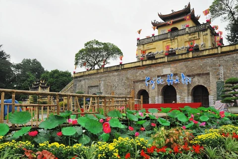 升龙皇大门。（图片来源：越南《人民报》）