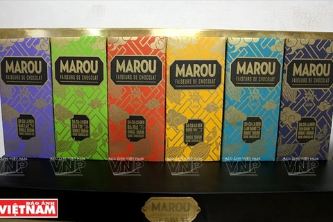 Marou巧克力品质优越，包装美观抢眼。