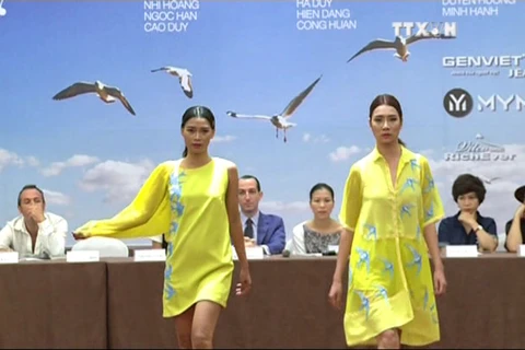 2017年春夏越南时装周汇集1000款新服装