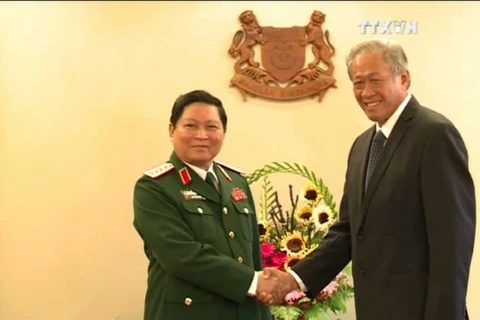 进一步推动越南与新加坡防务领域务实合作走向深入